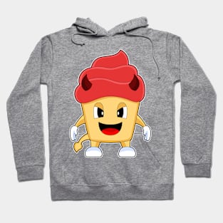 Cupcake Halloween Devil Hoodie